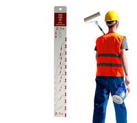 Paint Ratio Ruler - Standard Paint Ruler | Scale Ratio Paints Mixing Rulers | Steel Accurate Scale PaintTool for Sedans, Mini Cars, Rvs, and Suvs | Paints Mixing Rulers Measuring Rulêrs