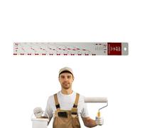 Paint Ratio Stick, Mixing Scale Tool, Steel Plate for Car Setup, Accurate Measuring Detail, Automotive Paint Accessory, Sedan Mini Car SUV Utility for Workshop Training