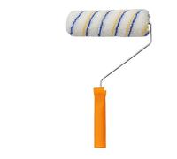 Paint Roller Brush - House Projects Accessory, Renovation Finishing Tool with High Density Fiber Sleeve, Interior Wall Decorator, Smooth Coating Roller for Cabinets Doors Fences Decks Crafts