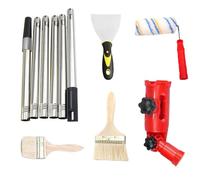 Paint Roller, Brush Set, Angle Extender Pole, Tool, Durabled House Painting Kit, Renovation Accessory 11.81x7.87x3.94 Inch for Ceilings, Walls, Cabinets, Fences, Doors, Decks