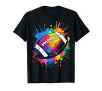 Paint Splash, diseño de Arte Pop con Pintura de fútbol Americano Camiseta
