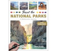 Paint the National Parks: A Watercolor Journey - Includes traceable templates and video tutorials