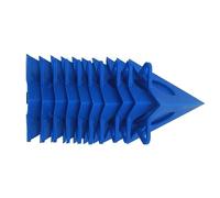 Paint Triangle Stands - 2.36 Inch Solvent-Resistant Supports | ABS Construction Tool - 40pcs lightweight painter pyramids for elevating work surfaces, painting, staining and spraying