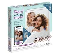 Paintable Pictures | Pinta tu foto por número: edición de retratos | Kit personalizable | Lienzo imprimible | Pintura personalizada por tecnología numérica
