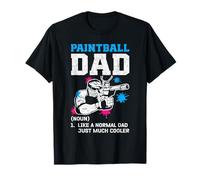 Paintball Dad Like a Normal Dad Just Much Cooler Definition Camiseta