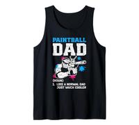 Paintball Dad Like a Normal Dad Just Much Cooler Definition Camiseta sin Mangas