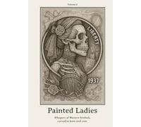 Painted Ladies: Whispers of Western brothels, carved in bone and coin. (Nickel Souls - Engraved Lives from the Forgotten West. A Skull-Carved Tribute on Buffalo Nickels)