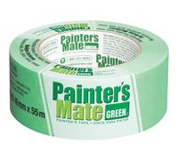 Painter's Mate Green Brand CP 150/Cinta de pintor de 8 das, multisuperficie, 48 mm x 55 m, verde, 1 rollo (103365)