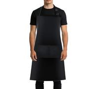 Painting Apron - Splash Proof Working Smock, Adjustable Garden Apron for Comfortable Wear, Polyester Chef Smock, Culinary Work Accessory with Sturdy Fabric, Pocketed Aprons for Baking and Grilling