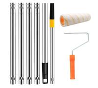 Painting Extension Pole - Roller Paint Pole, Telescoping Roller Paint Polee,Removable Handle | Polee For Painting, Ceilings, Cabinets, Crafts, Metal Surfaces, Walls, Indoor, Outdoor Projects