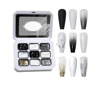 Painting Gel For Nails - Molding Gels For Nails | Nail Gel Paint Palette | 9-Grid Long Lasting Art F0r Home Salon Beginners Wedding Gathering Beach Travel Dating Commuting