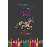 "Painting Is Just Another Way of Keeping A Diary" - Picasso: Kid's Hardback Sketchbook