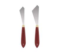 Painting Knife Set Painting Mixing Scraper Stainless Steel Palette Knife Painting Art Spatula with Wood Handle Art Painting Knife Tools for Oil Canvas