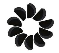 Painting Sponges - 10X Small Paint Semicircular Sponges, High Density Face Painting Supplies, Makeup Accessories For Body Paint