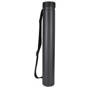 Painting Tube Plastic Circular Drawing Storage Telescopic Adjustable Matte Texture Art Supplies for Artists Students Professionals PE Material 56.4cm to 87.5cm Length 8.8cm (Black)