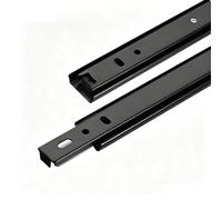 Paio Guías For Cajones, Guías For Cajones De Gabinete, Telescópicas, Silenciosas Y Sin Ruido, Desmontables, For Tabletas O Tiroir Assemblage Sous La Table(45cm)