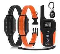 Paipaitek- Collar vibratorio Perros con Controlador para 2 Perros sin Descarga, 9 Tipos de pitidos y Vibraciones,