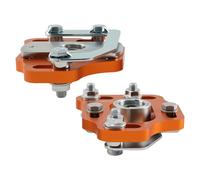 Pair Camber Plates for Ford Mustang 1979-1989 Front Coilovers Top Mounts Kit
