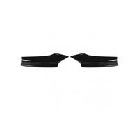 Pair of Front Bumper Lip Spoiler Reduce Wind Resistance Bumper Corner Splitter for 5 Series F10 F11 M Sport 2010 to 2016 Glossy Black
