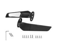 Pair of Side Wind Wing Mirrors for SUZUKI Hayabusa 1999-2021 Motorcycle Replacement Black