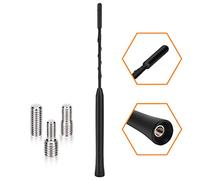 PAIRIER Antena de radio de coche de 23 cm, antena FM DAB para coche para una recepción óptima AM/FM con M4, M5, M6, supercompatibilidad