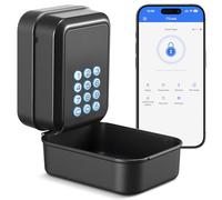 PAIRIER Smart Schlüsselbox, Bluetooth Lock Box unterstützt TTLock APP und PIN-Code Schlüsseltresor mit 12 Stelligem Zahlencode Geeignet für Haus Garage Wohnung, Ferienwohnung