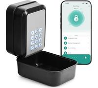 PAIRIER Smart Schlüsselbox, Bluetooth Lock Box unterstützt Tuya APP und PIN-Code Schlüsseltresor mit 12 Stelligem Zahlencode Geeignet für Haus Garage Wohnung, Ferienwohnung