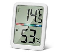 PAIRIER Termómetro Digital de Interior con Pantalla LCD de Alta Precisión Termómetro interior del higrómetro de Temperatura y Humedad Adecuado para el Hogar Invernadero