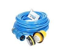 País De Conector de poliuretano con enchufe CEE/Marinco Cable de acoplamiento 2,5 mm² 25 m de Kalle el cable