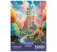 País de Las Maravillas Puzzles Imposible,desafío for Adults Juego EduGatoivo 1000 Piezas Obra De Arte De Juego De para Adultos Y Niños A Partir De 12 Años 70x50cm/1000pcs