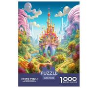 País de Las Maravillas Puzzles Imposible,desafío para Adultos Juego EduGatoivo 1000 Piezas Obra De Arte De Juego De para Adultos Y Niños Mayores De 12 Años 70x50cm/1000pcs