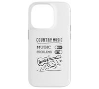 PAÍS MÚSICA guitarrista instrumento músico GUITARRA ACÚSTICA Carcasa para iPhone 14 Pro