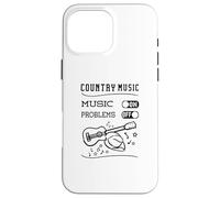PAÍS MÚSICA guitarrista instrumento músico GUITARRA ACÚSTICA Carcasa para iPhone 16 Pro Max