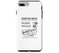 PAÍS MÚSICA guitarrista instrumento músico GUITARRA ACÚSTICA Carcasa para iPhone 7 Plus/8 Plus