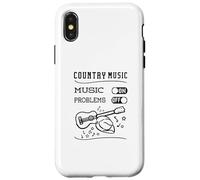 PAÍS MÚSICA guitarrista instrumento músico GUITARRA ACÚSTICA Carcasa para iPhone X/XS