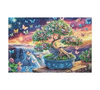 Paisaje árbol Antiguo Bosque Rompecabezas 1000 Piezas Cartón para Expertos Mejora Atención para Semana Santa Garantía Satisfacción Más Vendido 1000 PCS/75x50cm