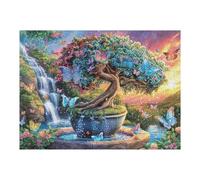 Paisaje árbol Antiguo Bosque Rompecabezas 500 Piezas Cartón para Toda La Familia Tiempo Libre Entretenimiento Sin Pantalla 500 PCS/52×38cm
