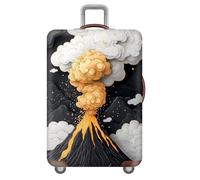 Paisaje Arquitectura ImpresióN Funda para Equipaje De 18 A 32 Pulgadas,Protector Lavable para Maletas con Ruedas,EláStico Funda para Maleta,A Prueba De Polvo,Luggage Cover (Color 2,M(22-24inch))
