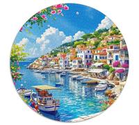 Paisaje costero Puzzles 1000 Piezas para Adultos, Juego Desafiante, Antiestrés, Ejercita Memoria, Decoración Familiar 1000pcs (67.5x67.5cm)