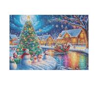 Paisaje de Ciudad de Canales de Venecia Puzzle 300 Piezas Educativo Construir Rompecabezas 3D para Familia Maquetas Educativas Desafío Intelectual Decoración Hogar 300 PCS