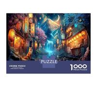 Paisaje de la Ciudad 1000 Piezas PuzzleCiudad cósmica mística Regalo De Rompecabezas Challenge Puzzle Adultos Y Niños +14 Años Decoración Hogar70x50cm/1000pcs