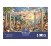 Paisaje de la Ciudad Antigua Puzzle De 1000 Piezas Un Desafiante Juguetes Descomprimidos Familiar Cute Regalos Familiares para Adultos Y Niños 38x26cm/1000pcs