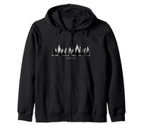Paisaje de montaña Regalo para Amantes de la montaña Sudadera con Capucha