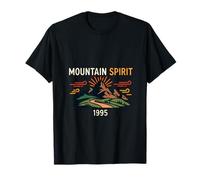 Paisaje De Montaña Retro Naturaleza Am Camiseta