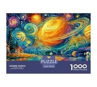 Paisaje de un Planeta Estrellado 1000 Puzzles Adults Puzzle Kids Age Gifts Puzzle Game Difficult Impossible Decompression 70x50cm/1000pcs