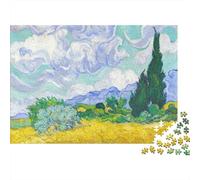 Paisaje de Van Gogh Puzzle 1000p Adultos Y Ni?os Juego De Lógica Noche En Familia Mejor Valorados Entrenamiento Mental Cartón Premium 38x26cm/1000pcs