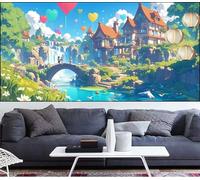Paisaje Diamond Painting 30x60cm Pintura de Diamante Adultos Amar Diamond Art,DIY Cristal Artes Artesanal Bordado Lienzo Kits Punto Cruz Manualidades Adultos,Decoración Pared Hogar Regalos LT-212