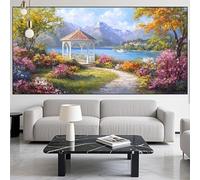 Paisaje Diamond Painting Árbol Grande Diamond Painting Kit Completo Pintura,Dibujos con Diamantes 5D Punto de Cruz,DIY Puzzle Diamantes para Manualidades Arte para Decor Hogar Regalo,70x180cm LK-322