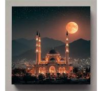 Paisaje Diamond Painting Arquitectura Diamond Painting Adultos, 5D Pintura Diamante Niños Cristal Bordado Punto de Cruz Cuadro Diamantes Puzzle Kits para Decoración Del Hogar Regalos 50x50cm es0-p0