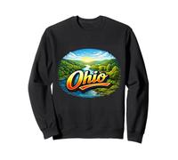 Paisaje escénico del Valle del río de Ohio Sudadera
